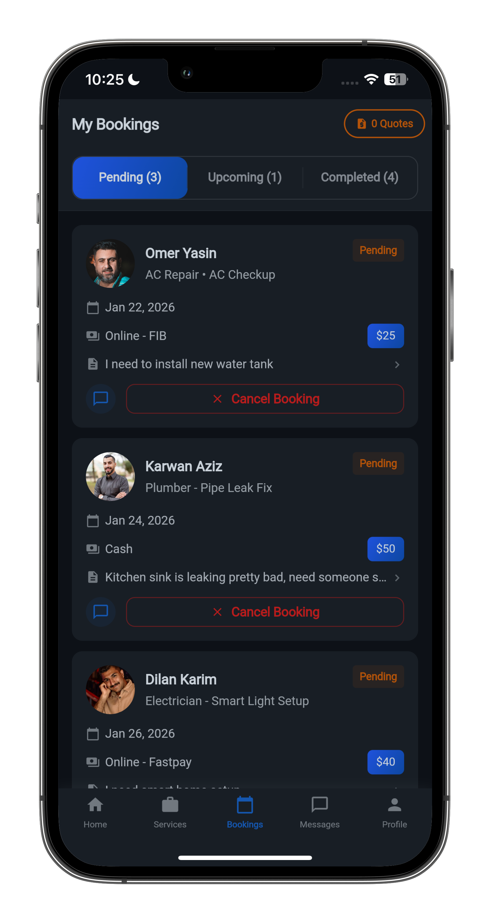 homehelp screenshot 3